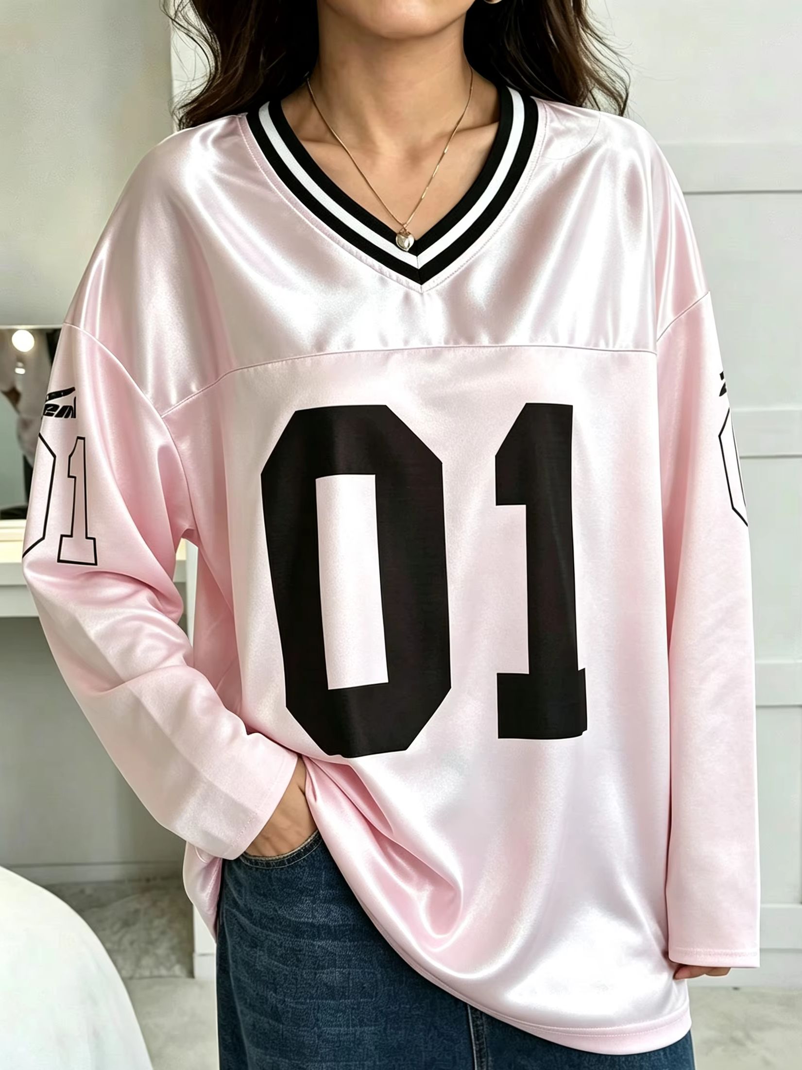 Trend Women Fashion - Camiseta Unissex Vintage de Manga Longa