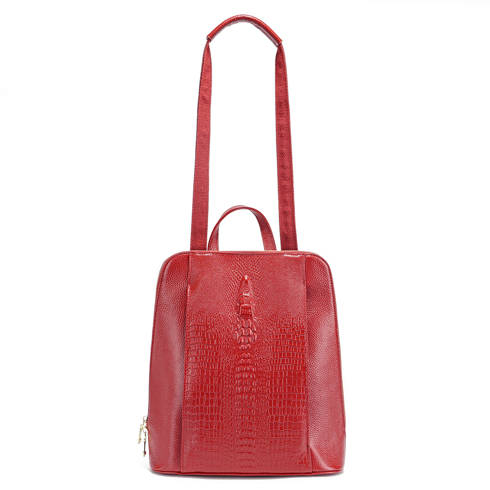 Women'S Fashion Magazines - Mochila Feminina Zency 100% Couro Genuíno