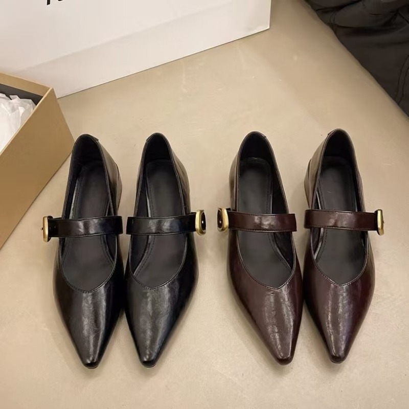 Women'S Fashion Spring 2025 - Novos sapatos femininos de salto baixo