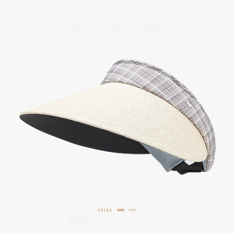 Straw Hat Summer - Chapéus de sol femininos, estilo portátil