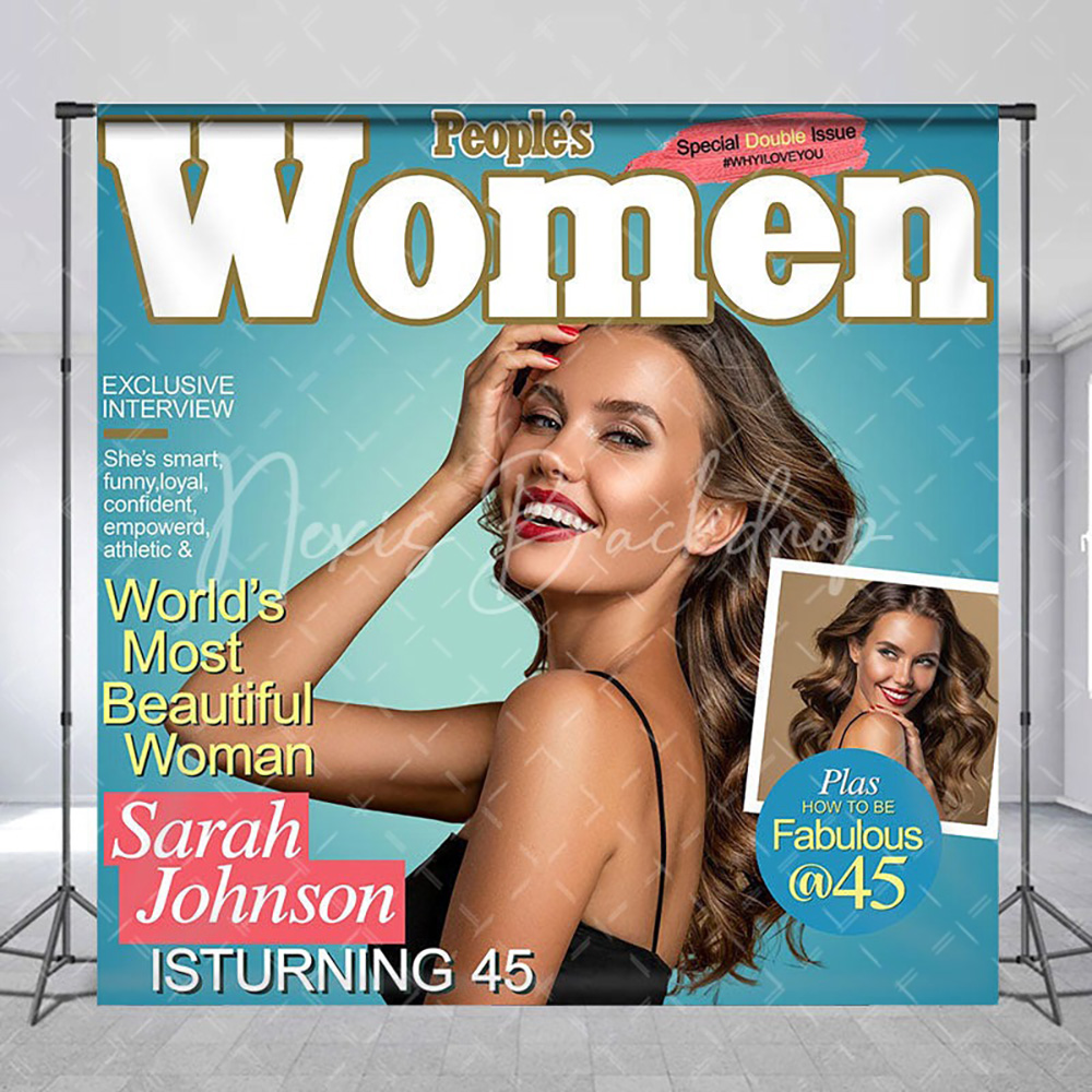 Women'S Fashion Magazines - Fundo Fotográfico Personalizado Estilo Revista Feminina,
