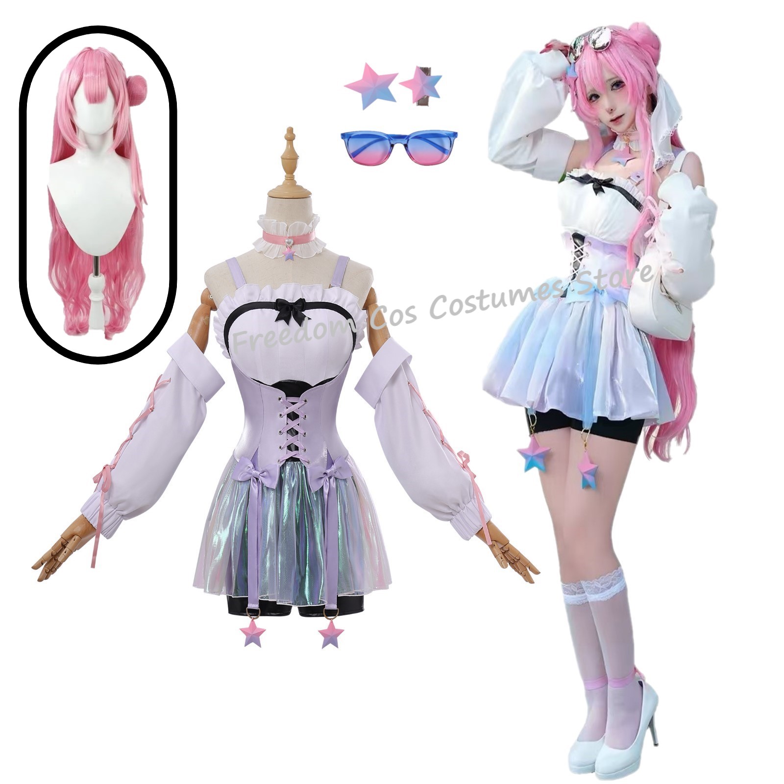 Women'S Fashion Korea - Fantasia de Cosplay da Deusa da