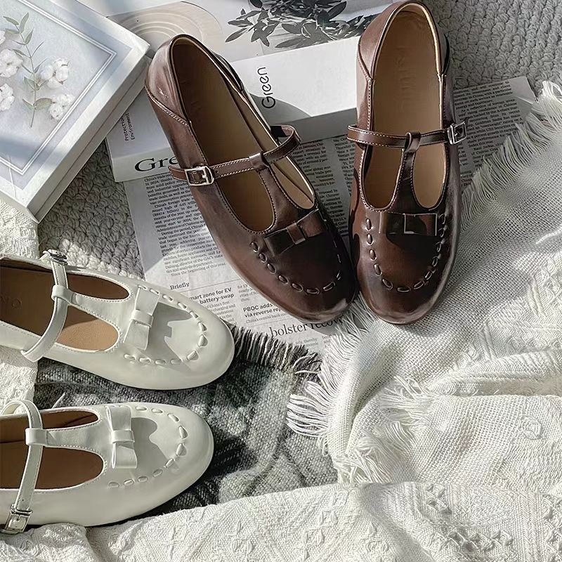 Novo francês roped mary jane s - Women'S Fashion Spring 2025 avaliação e preço