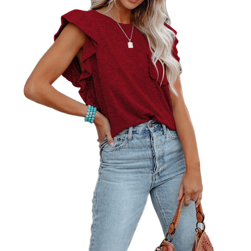 Nova camiseta feminina de gola - Women Fashion Usa avaliação e preço