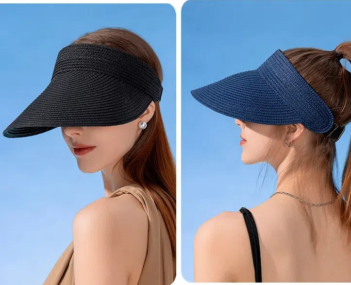 Chapéu de sol feminino upf50 d - Straw Hat Summer avaliação e preço