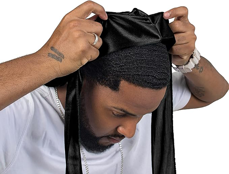 3 pçs/lote longo durag seda ce - Women'S Fashion Visor avaliação e preço