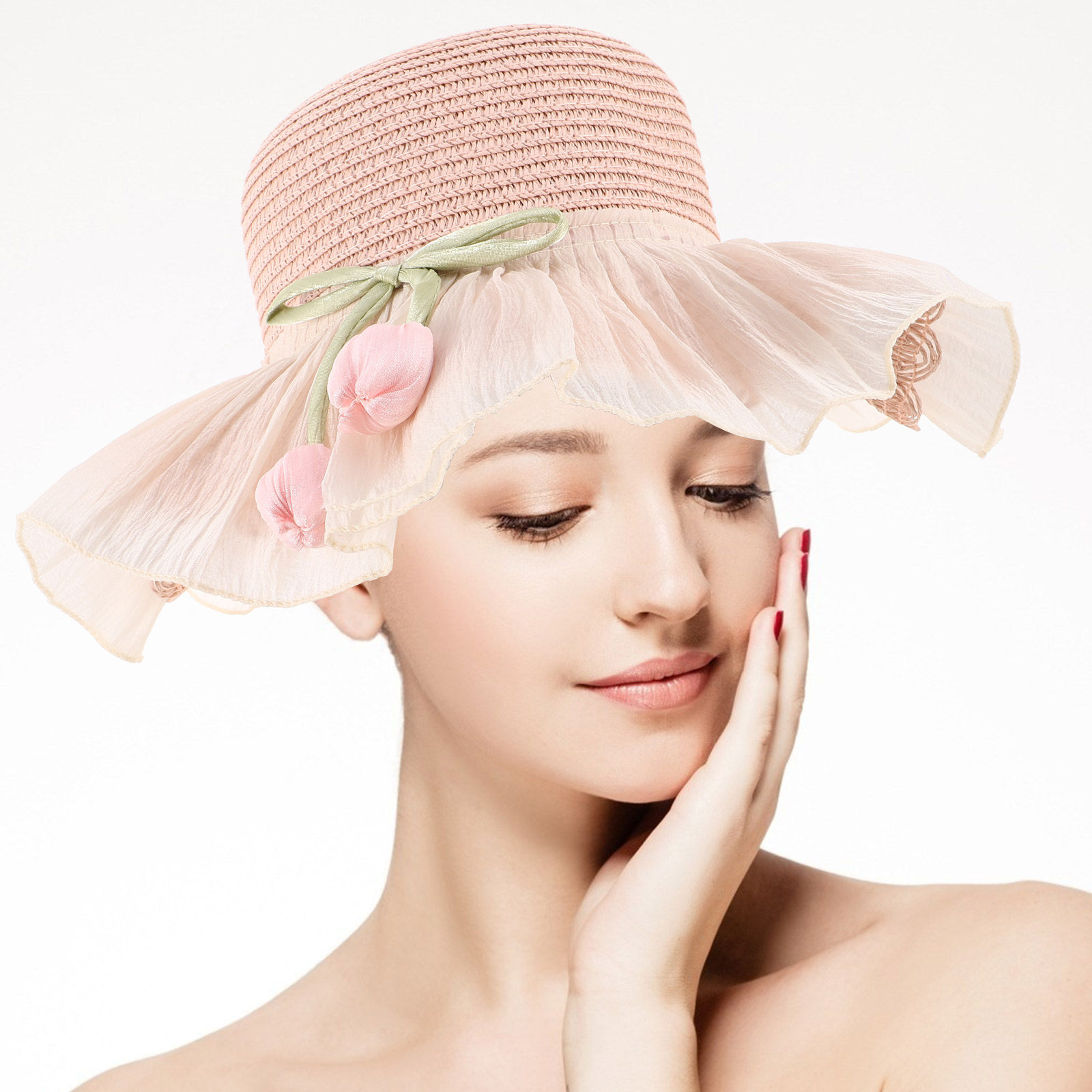 Chapéu de sol de palha para me - Straw Hat Summer avaliação e preço