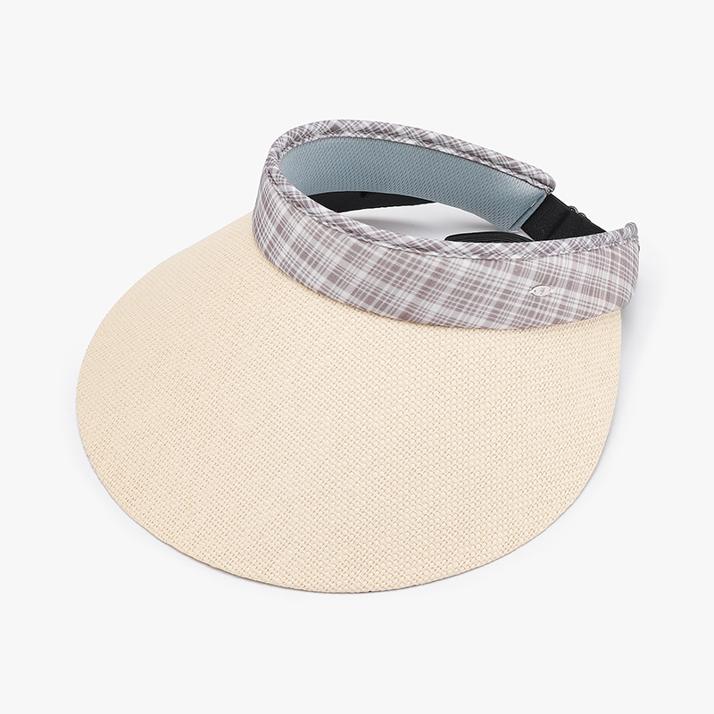 Chapéus de sol femininos, esti - Straw Hat Summer avaliação e preço