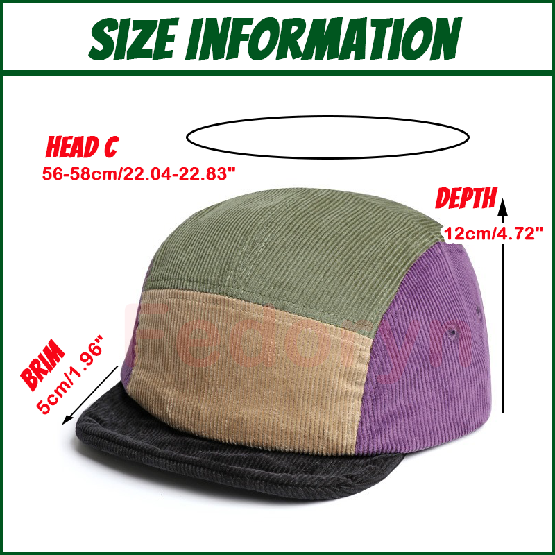 Fedoryn chapéu de aba curta de - Women'S Fashion Visor avaliação e preço