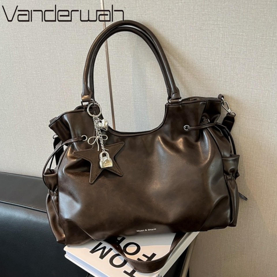 Bolsa Tote Vintage de Couro Ol - Women'S Fashion Magazines avaliação e preço