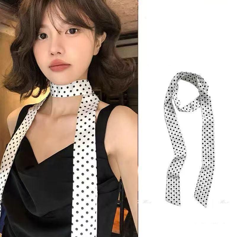 Lenço de Seda com Poás da Moda - Women'S Fashion Korea avaliação e preço