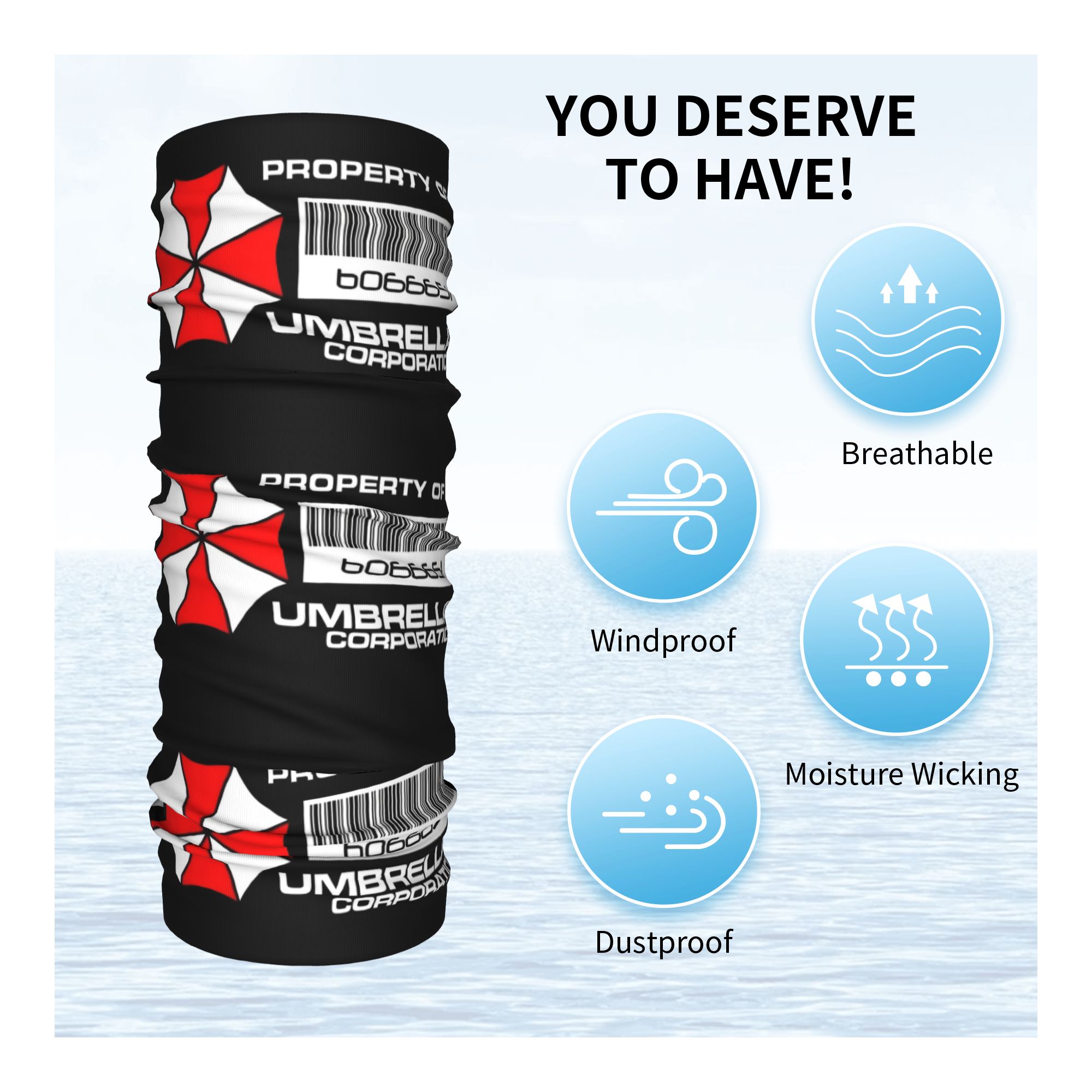Gaiter de Pescoço Umbrella Res - Women'S Fashion Umbrella avaliação e preço