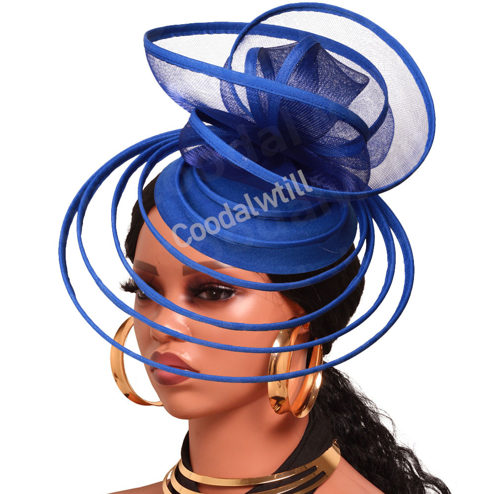 Marron véu fascinator chapéus  - Women'S Fashion Visor avaliação e preço