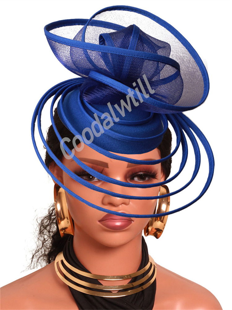 Marron véu fascinator chapéus  - Women'S Fashion Visor avaliação e preço