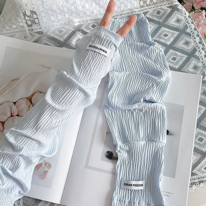 Mangas Protetoras de Seda Gela - Women'S Fashion Korea avaliação e preço