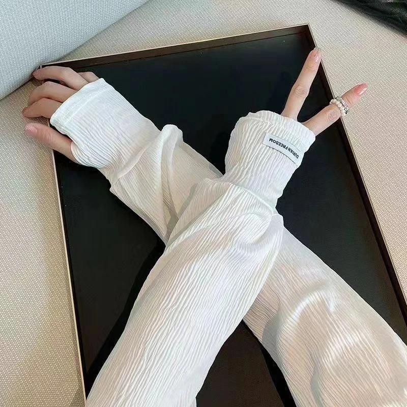 Mangas Protetoras de Seda Gela - Women'S Fashion Korea avaliação e preço