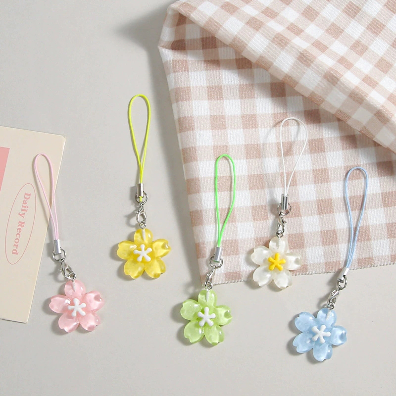 Correntes de Telefone com Flor - Women'S Fashion Korea avaliação e preço