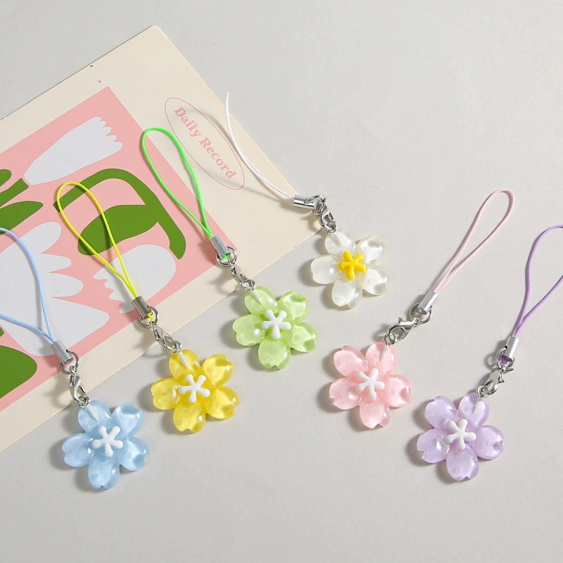 Correntes de Telefone com Flor - Women'S Fashion Korea avaliação e preço