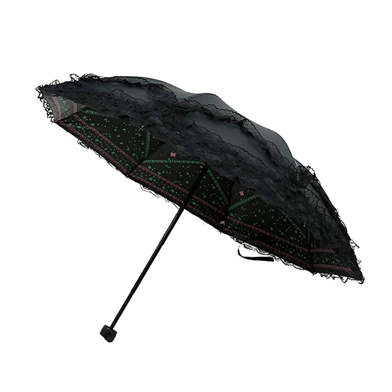 Moda Lace Sun Umbrella Forte À - Women'S Fashion Umbrella avaliação e preço