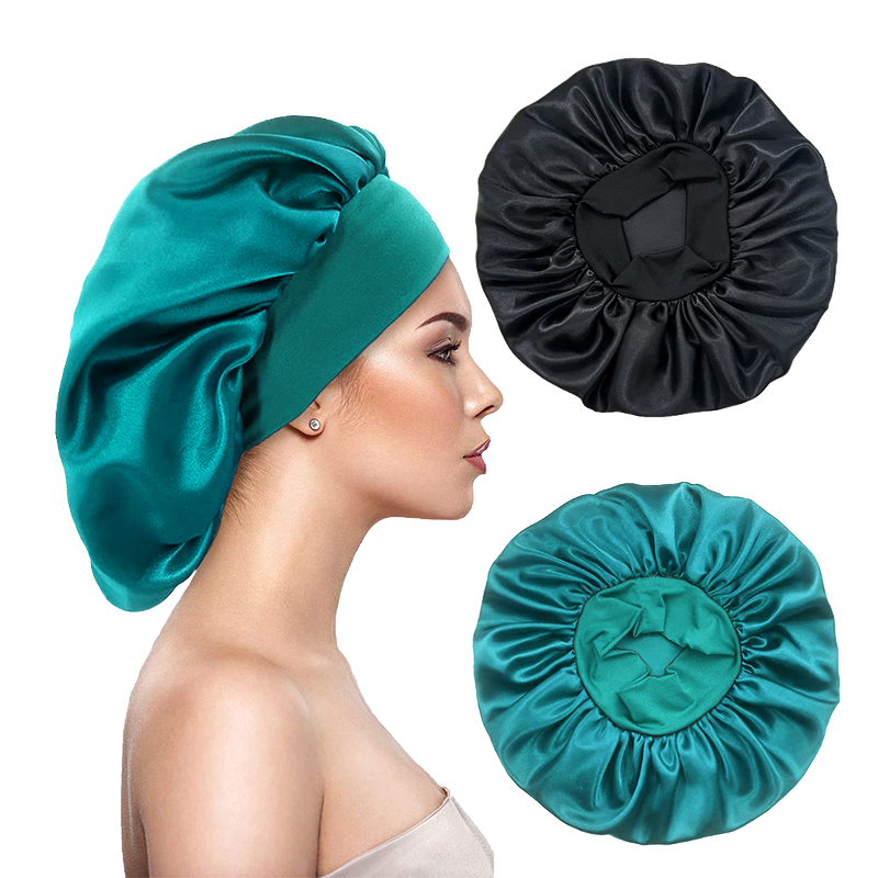 2 pçs/lote feminino cetim sóli - Women'S Fashion Visor avaliação e preço