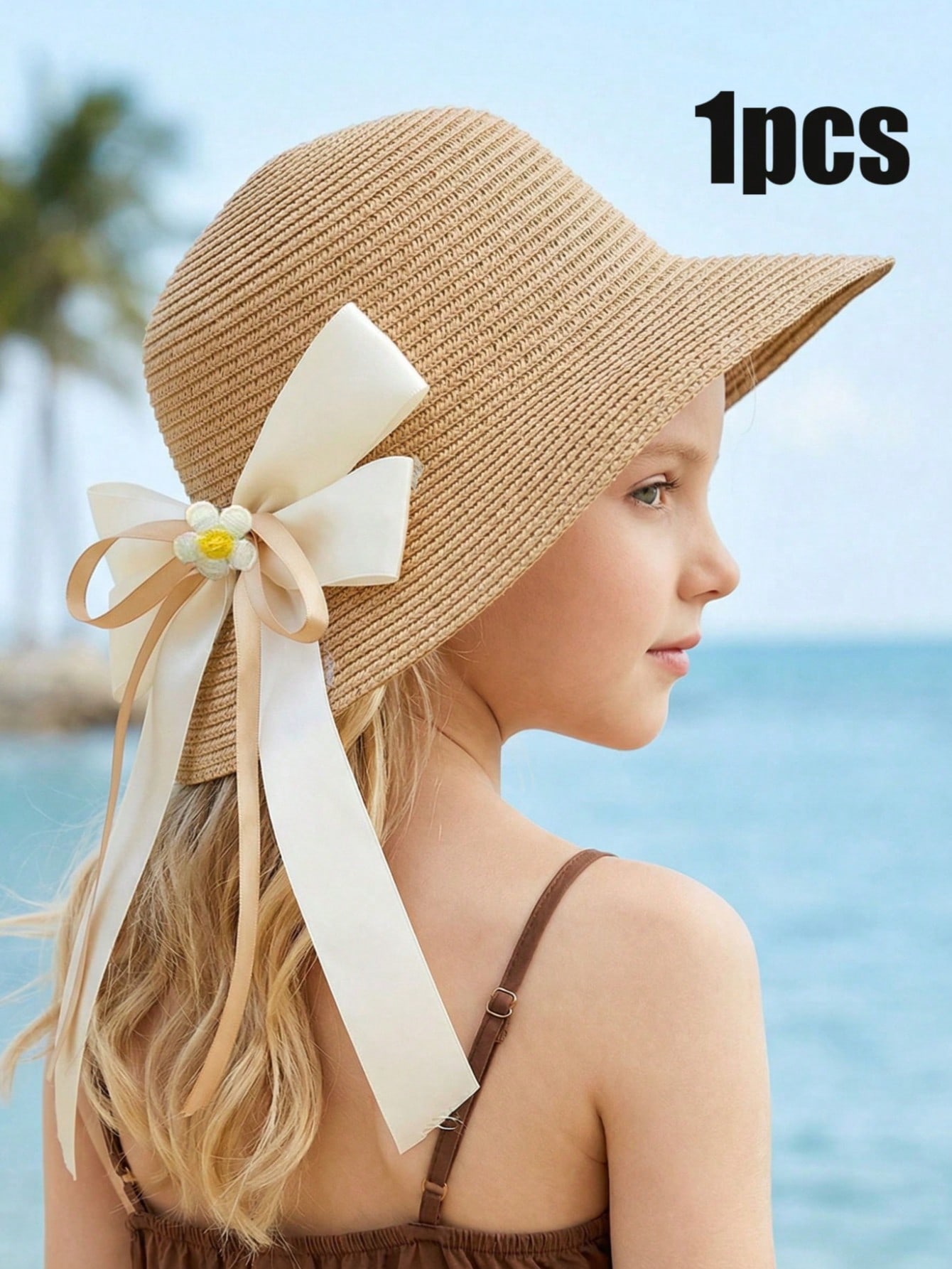 Chapéu de Palha com Laço para  - Straw Hat Summer avaliação e preço